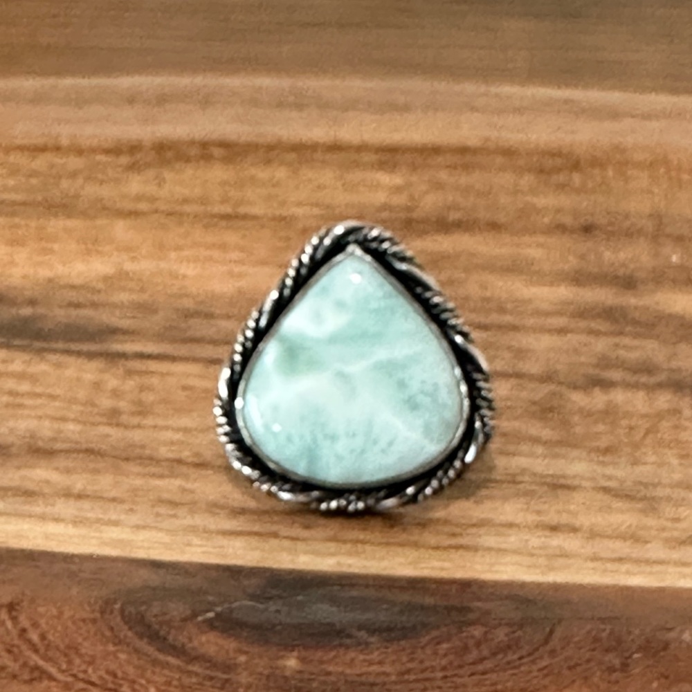Larimar Ring Size 7